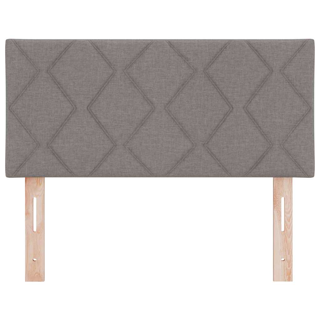 vidaXL Kopfteil Taupe 100 cm Stoff