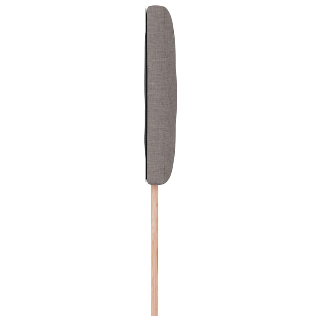 vidaXL Kopfteil Taupe 100 cm Stoff