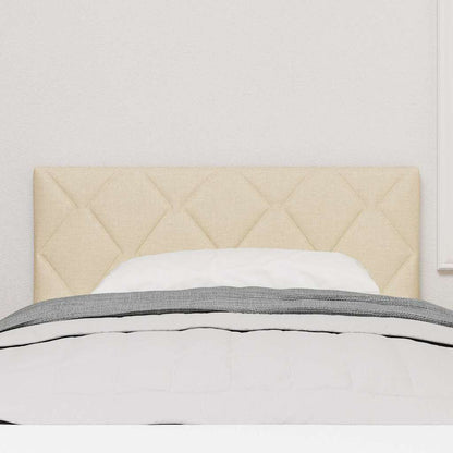 vidaXL Kopfteil Creme 100 cm Stoff