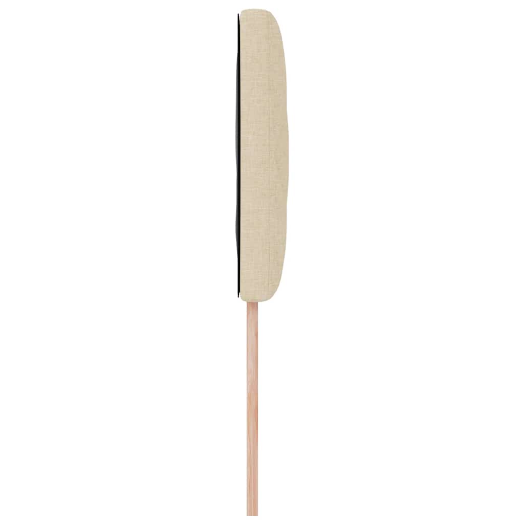 vidaXL Kopfteil Creme 100 cm Stoff