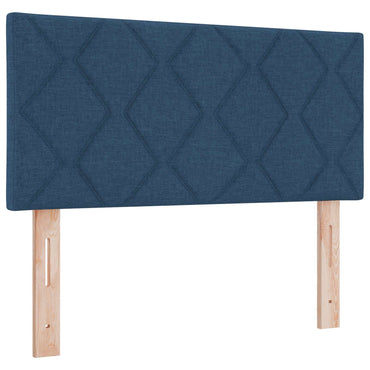 vidaXL Kopfteil Blau 100 cm Stoff