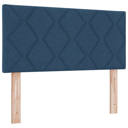 vidaXL Kopfteil Blau 100 cm Stoff