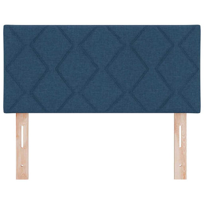 vidaXL Kopfteil Blau 100 cm Stoff