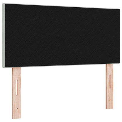 vidaXL LED Kopfteil Hellgrau 100 cm Kunstleder