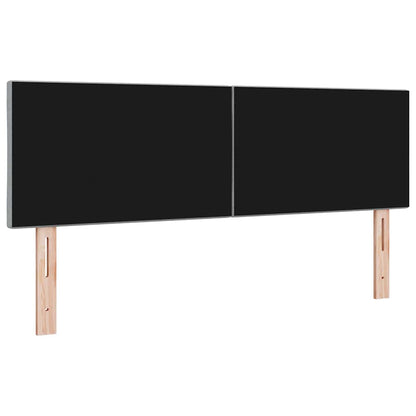 vidaXL Kopfteil Hellgrau 160 cm Stoff