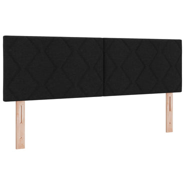 vidaXL Kopfteil Schwarz 160 cm Stoff