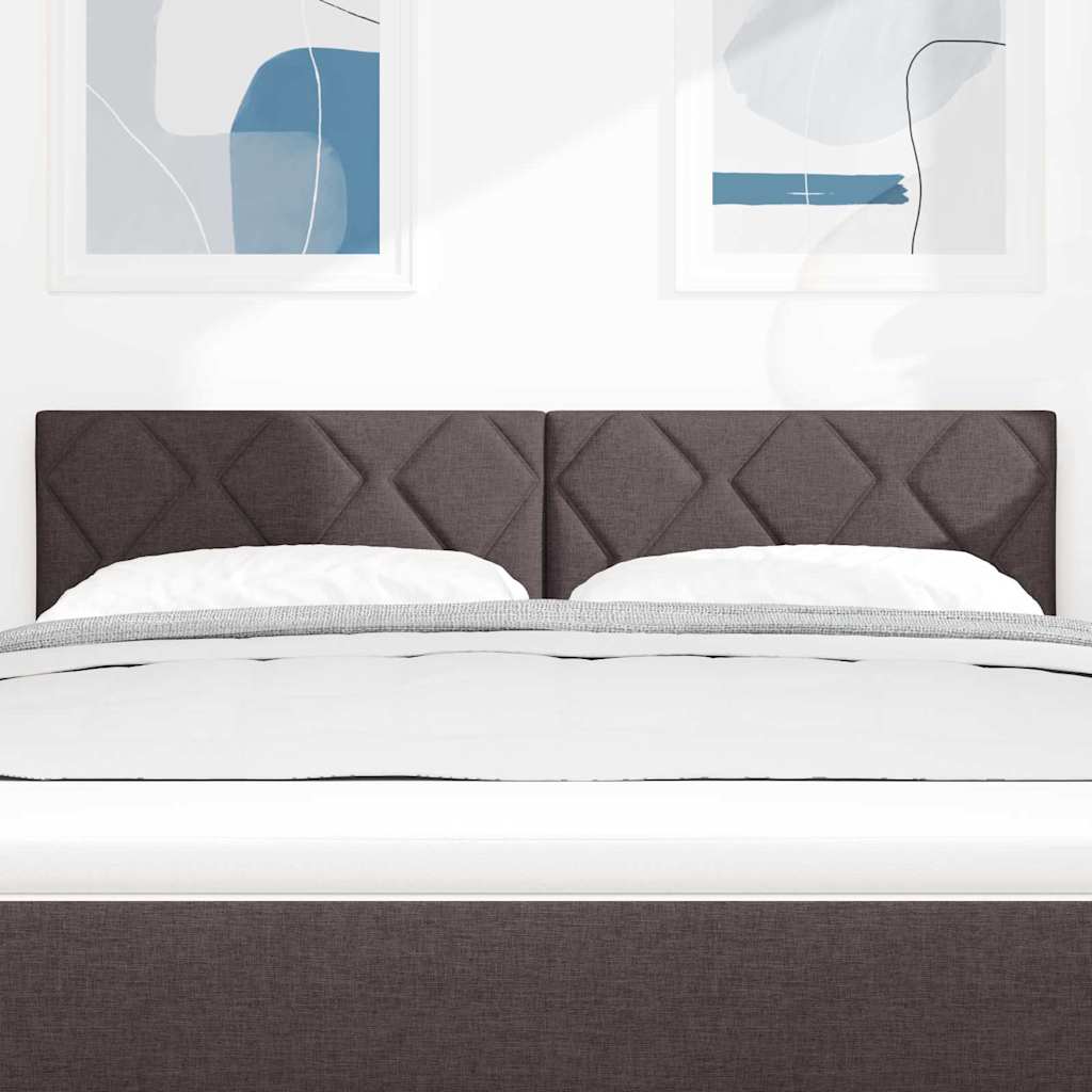 vidaXL Kopfteil Hellgrau 160 cm Stoff