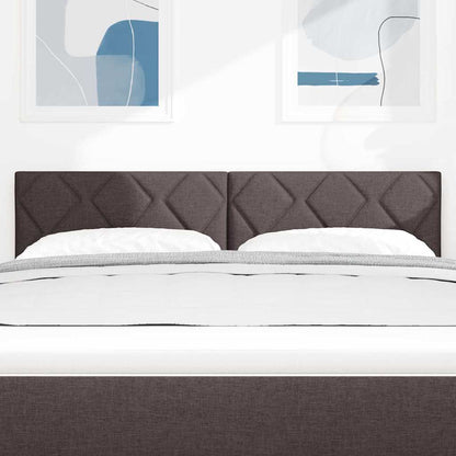 vidaXL Kopfteil Hellgrau 160 cm Stoff