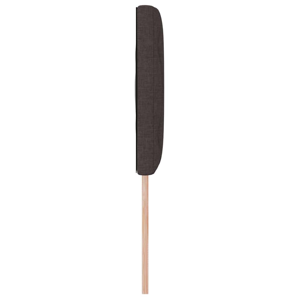 vidaXL Kopfteil Hellgrau 160 cm Stoff