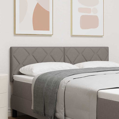 vidaXL Kopfteil Taupe 160 cm Stoff
