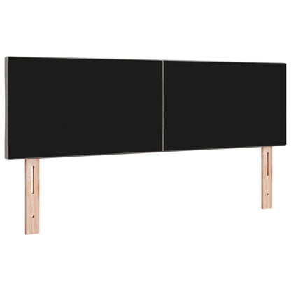 vidaXL Kopfteil Taupe 160 cm Stoff