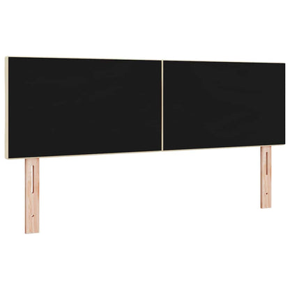 vidaXL Kopfteil Creme 160 cm Stoff