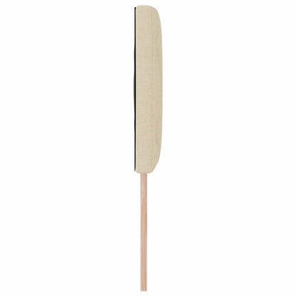 vidaXL Kopfteil Creme 160 cm Stoff