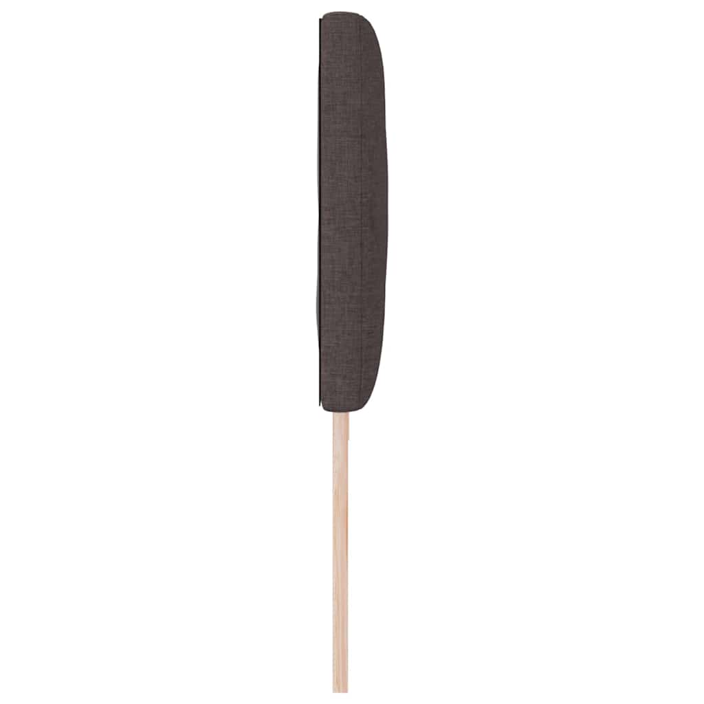 vidaXL Kopfteil Braun 200 cm Stoff