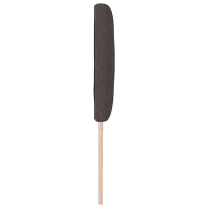 vidaXL Kopfteil Braun 200 cm Stoff