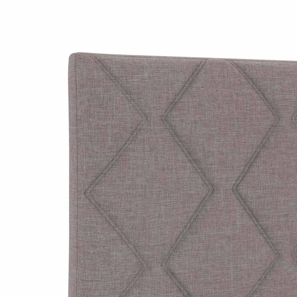 vidaXL Kopfteil Taupe 200 cm Stoff
