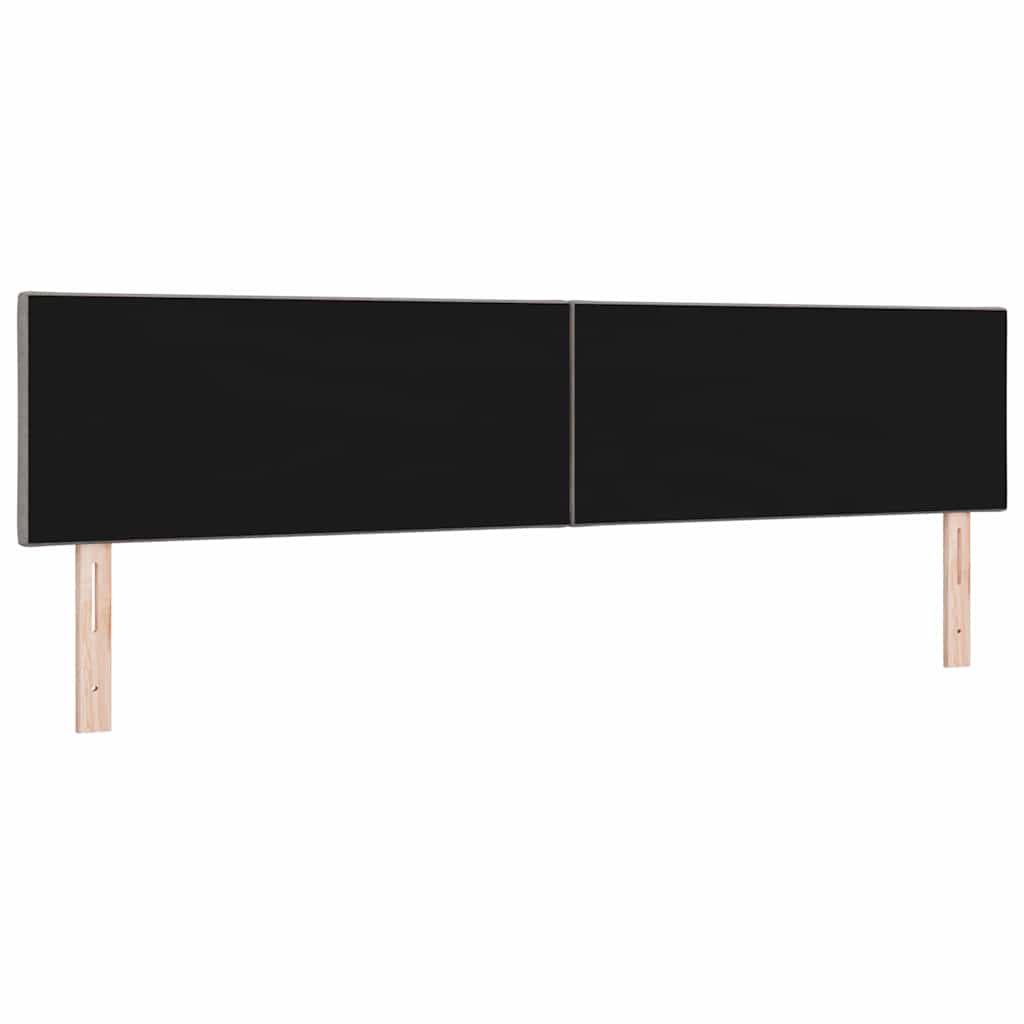 vidaXL Kopfteil Taupe 200 cm Stoff