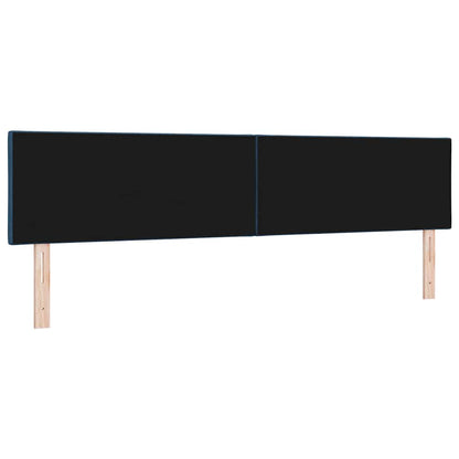 vidaXL Kopfteil Blau 200 cm Stoff