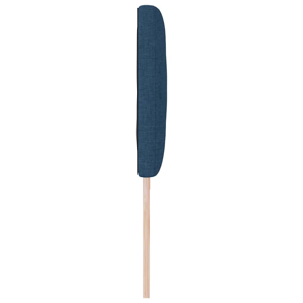 vidaXL Kopfteil Blau 200 cm Stoff