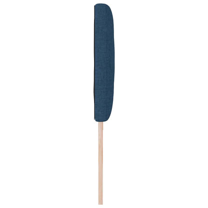 vidaXL Kopfteil Blau 200 cm Stoff