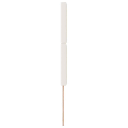 vidaXL LED Kopfteil mit LED-Lichtleisten Creme 90 cm Polyester