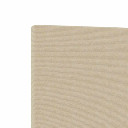 vidaXL Tête de lit à LED avec bandes lumineuses Gris-vert 180 cm Polyester