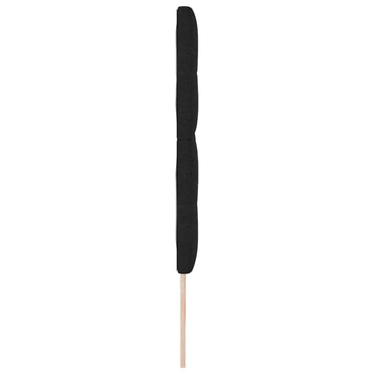 vidaXL LED Kopfteil mit LED-Lichtleisten Schwarz 180 cm Polyester