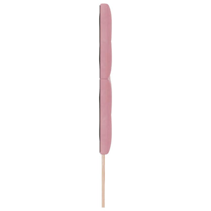 vidaXL LED Kopfteil mit LED-Lichtleisten Rosa 180 cm Polyester