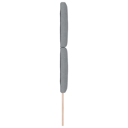 vidaXL Kopfteil mit Kopfteil Hellgrau 80 cm Stoff