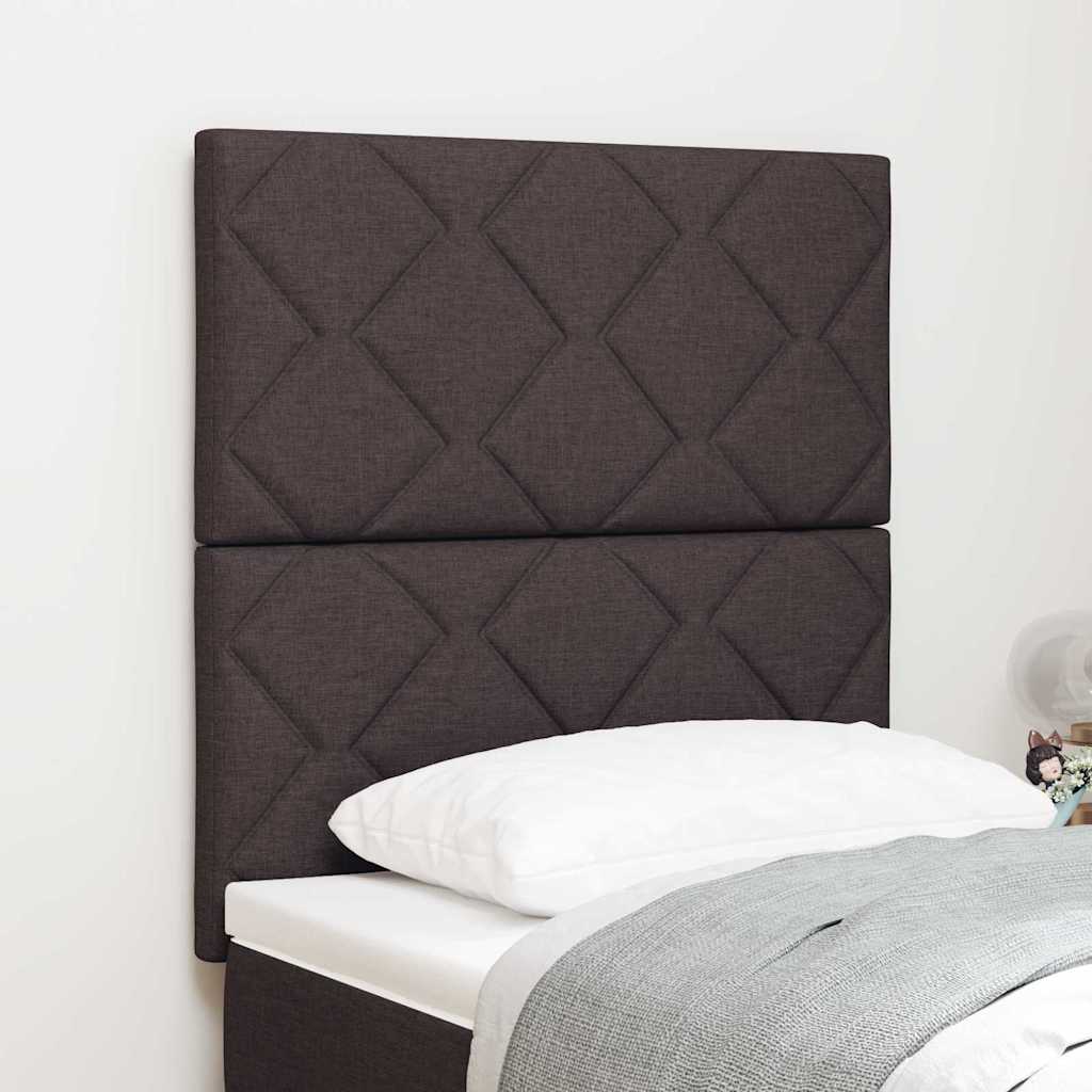 vidaXL Kopfteil mit Kopfteil Hellgrau 80 cm Stoff