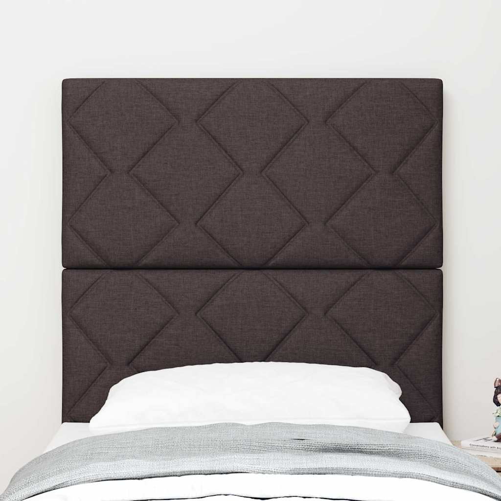 vidaXL Kopfteil mit Kopfteil Hellgrau 80 cm Stoff