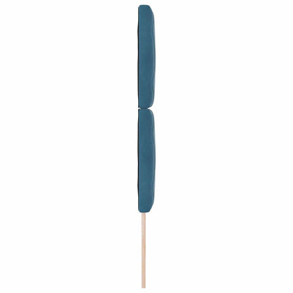 vidaXL LED Kopfteil Dunkelblau 80 cm Kunstleder