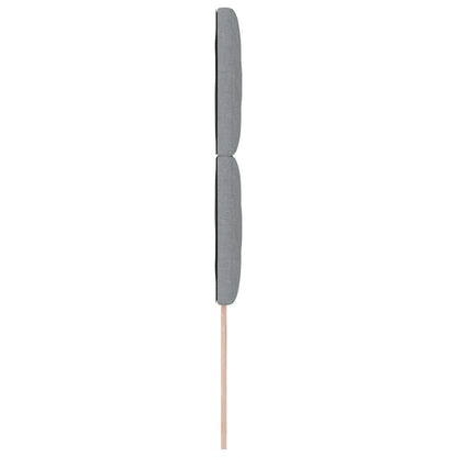 vidaXL Kopfteil Hellgrau 100 cm Stoff