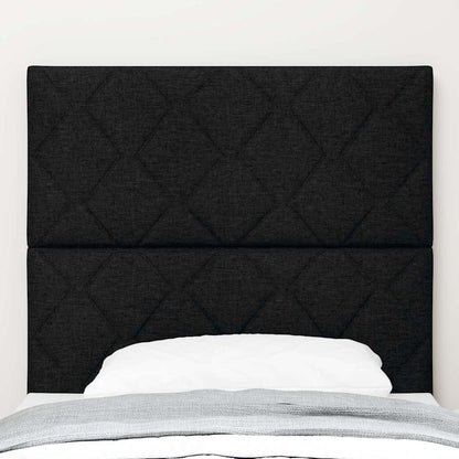 vidaXL Kopfteil Schwarz 100 cm Stoff