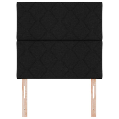 vidaXL Kopfteil Schwarz 100 cm Stoff