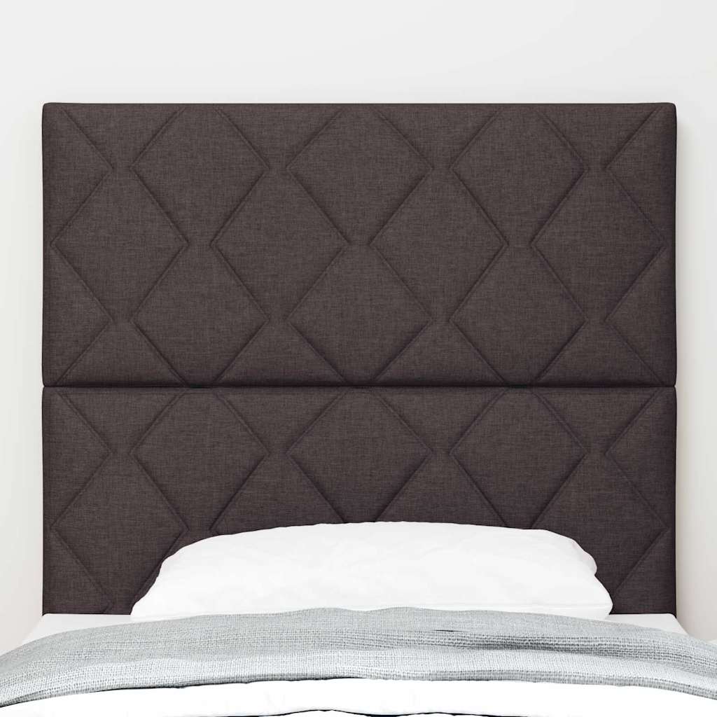vidaXL Kopfteil Braun 100 cm Stoff