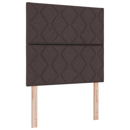 vidaXL Kopfteil Braun 100 cm Stoff