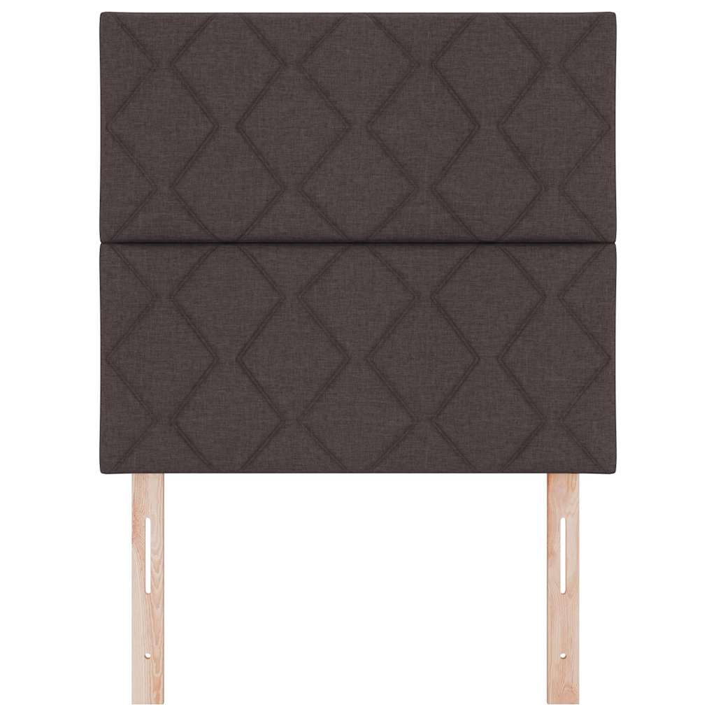 vidaXL Kopfteil Braun 100 cm Stoff