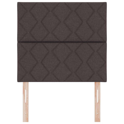 vidaXL Kopfteil Braun 100 cm Stoff