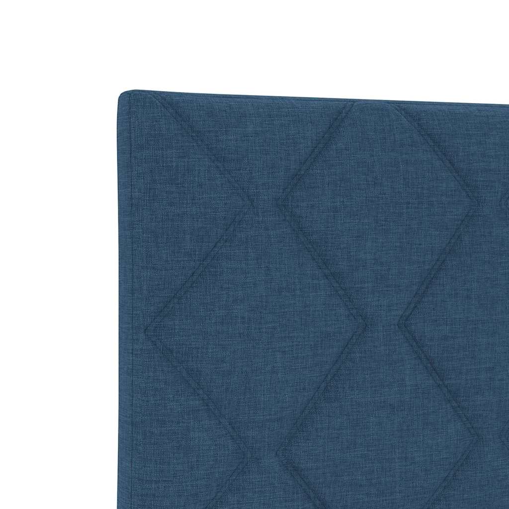 vidaXL Kopfteil Blau 100 cm Stoff