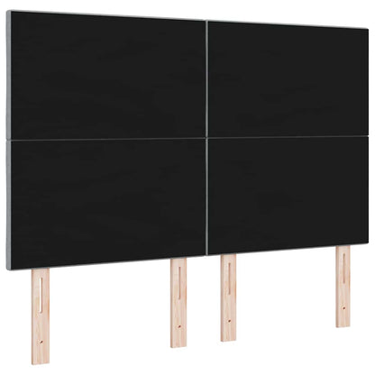 vidaXL Kopfteil Hellgrau 160 cm Stoff