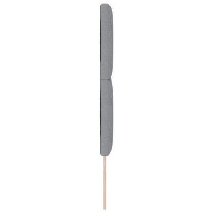 vidaXL Kopfteil Hellgrau 160 cm Stoff