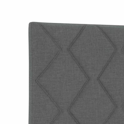 vidaXL Kopfteil Grau 160 cm Stoff