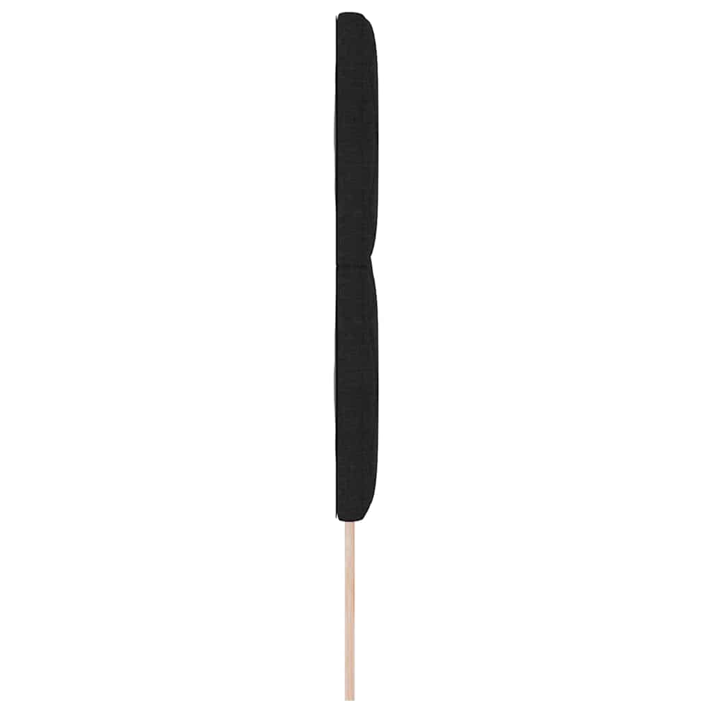 vidaXL Kopfteil Schwarz 160 cm Stoff