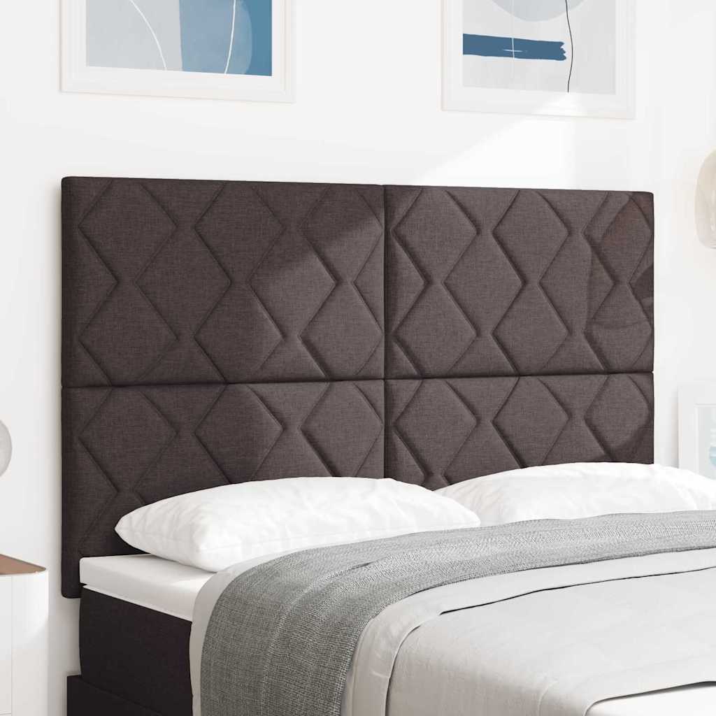 vidaXL Kopfteil Braun 160 cm Stoff