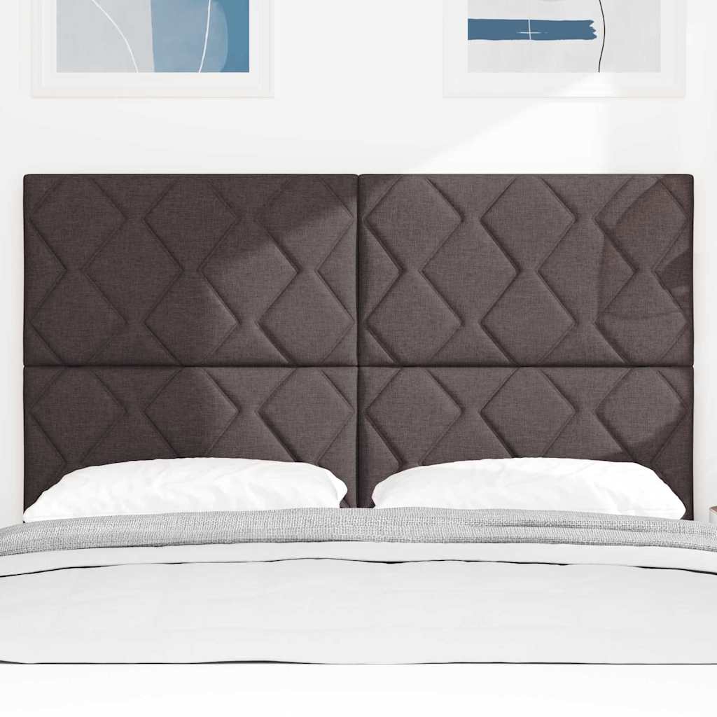 vidaXL Kopfteil Braun 160 cm Stoff