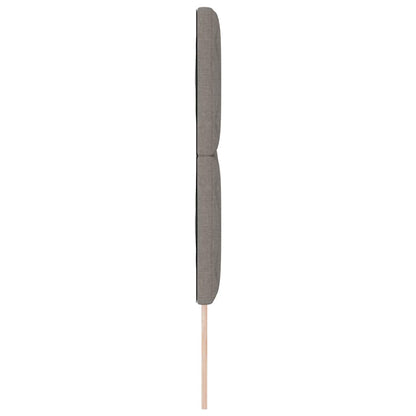 vidaXL Kopfteil Taupe 160 cm Stoff