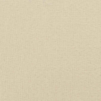 vidaXL Kopfteil Creme 160 cm Stoff