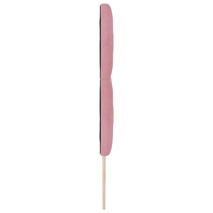vidaXL LED Kopfteil Rosa 180 cm Kunstleder