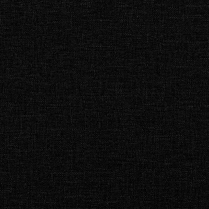vidaXL Kopfteil Schwarz 200 cm Stoff